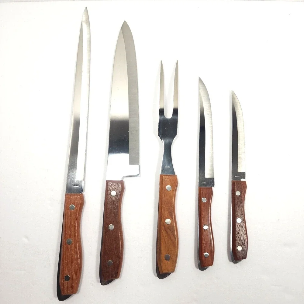 Vintage Royal Lancer Stainless Steel Knife‎ Set in Original Box
